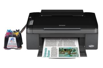Фото Epson TX106 с СНПЧ