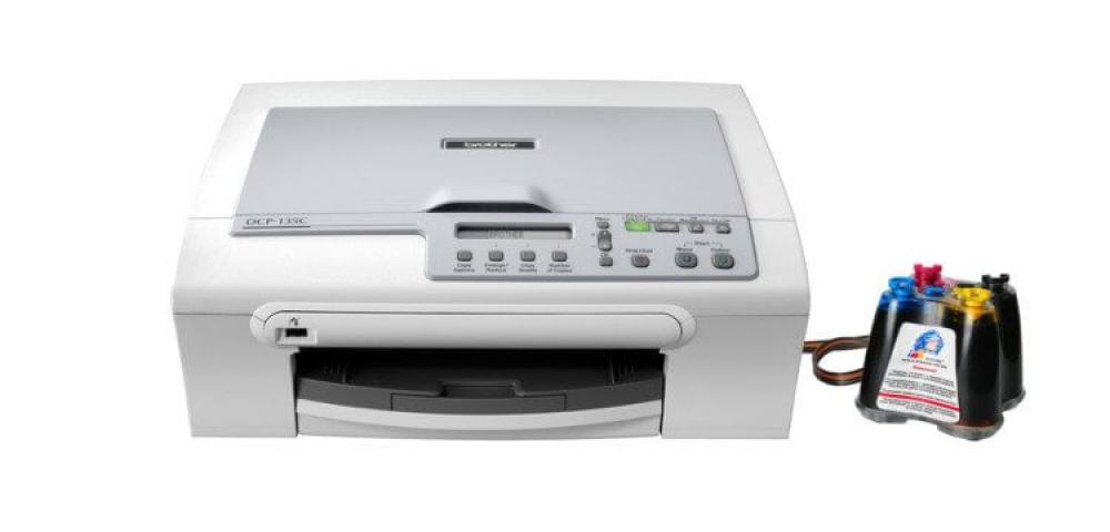 изображение МФУ Brother DCP 135C с СНПЧ - изображение 1