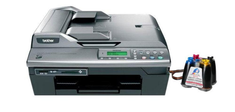 изображение МФУ Brother DCP 340CW с СНПЧ - изображение 1