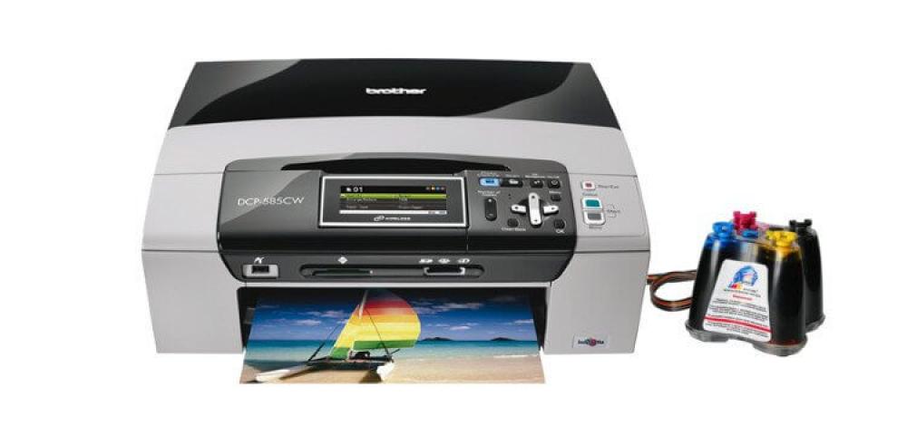 изображение МФУ Brother DCP 585CW с СНПЧ - изображение 1
