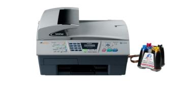 МФУ Brother MFC 5440CN с СНПЧ и чернилами