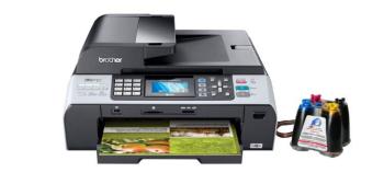 МФУ Brother MFC 5890CN с СНПЧ и чернилами
