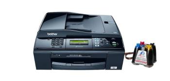 МФУ Brother MFC 615C с СНПЧ и чернилами