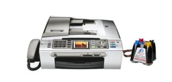 МФУ Brother MFC 660CN с СНПЧ и чернилами
