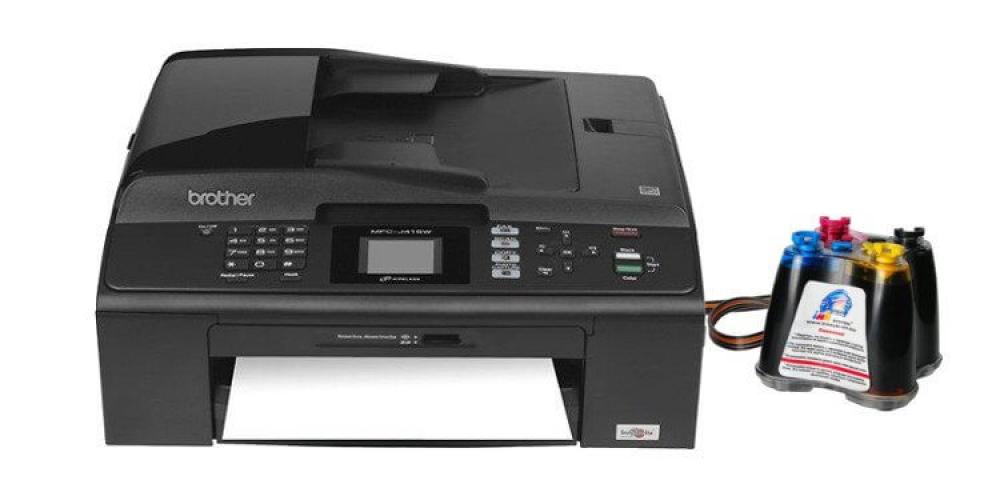 изображение МФУ Brother MFC J415W с СНПЧ - изображение 1