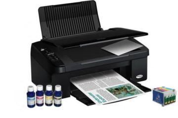 изображение МФУ Epson Stylus TX109 с перезаправляемыми картриджами