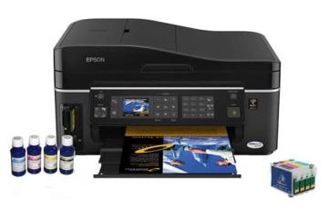 изображение МФУ Epson Stylus Office TX600FW с перезаправляемыми картриджами