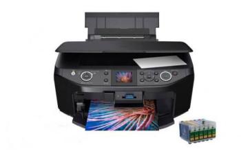 МФУ Epson Stylus Photo RX610, RX615 с ПЗК и чернилами
