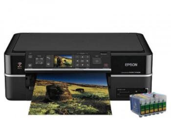 МФУ Epson Stylus Photo TX700W с ПЗК и чернилами
