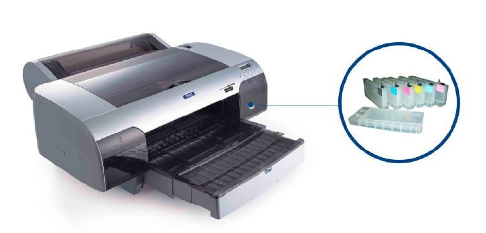 изображение Плоттер Epson Stylus Pro 4000 с ПЗК - изображение 1