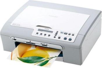 МФУ Brother DCP 155C с ПЗК и чернилами