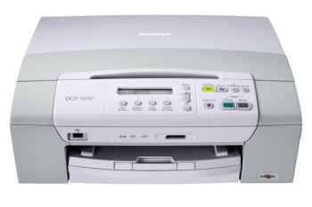 МФУ Brother DCP 165C с ПЗК и чернилами