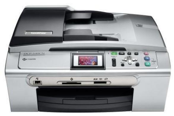 изображение МФУ Brother DCP 540C с перезаправляемыми картриджами