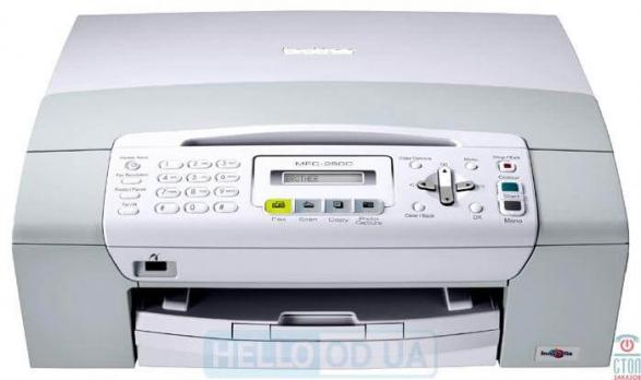 изображение МФУ Brother MFC 250CR с ПЗК и чернилами