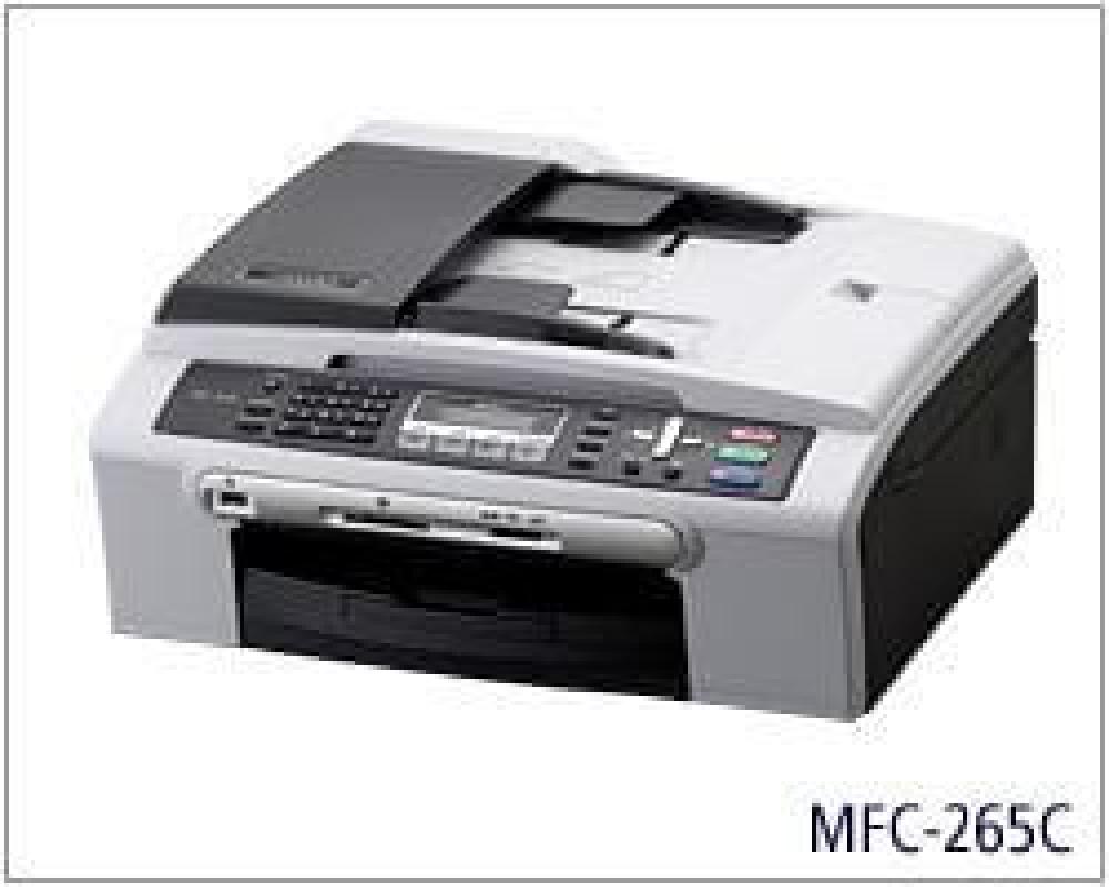 изображение МФУ Brother MFC 265C с ПЗК и чернилами
