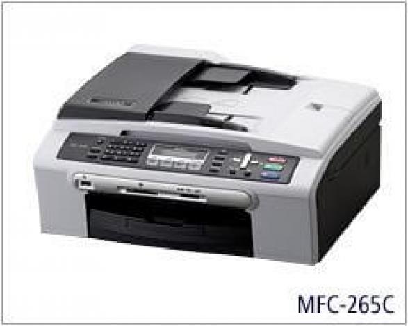 изображение МФУ Brother MFC 265C с ПЗК и чернилами