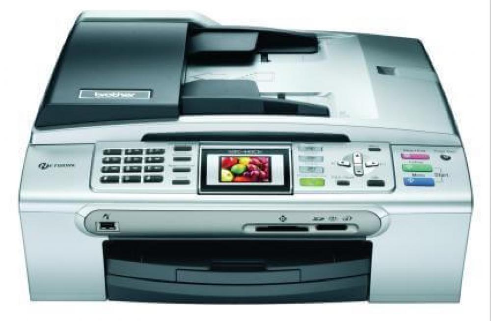изображение МФУ Brother MFC 440CN с ПЗК и чернилами