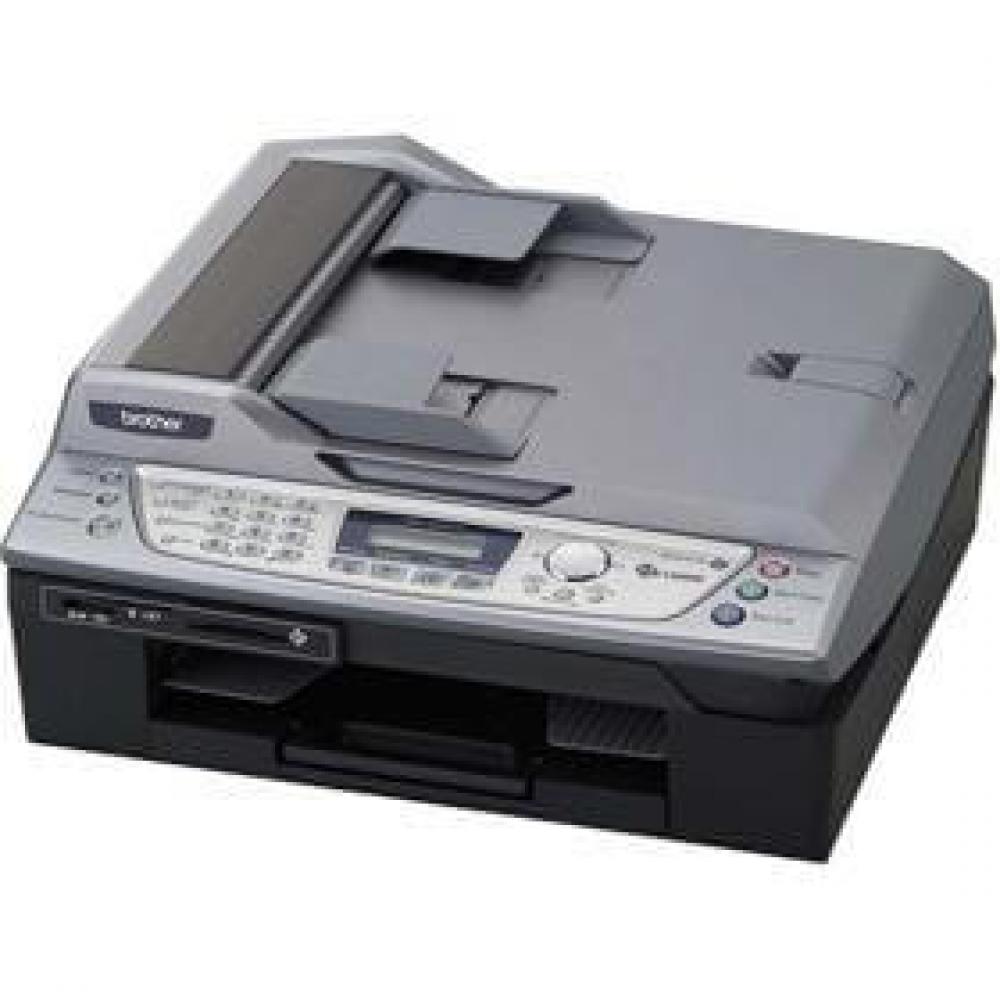 изображение МФУ Brother MFC 620C с ПЗК и чернилами