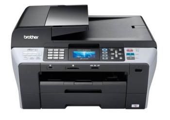 МФУ Brother MFC 6490CW с ПЗК и чернилами
