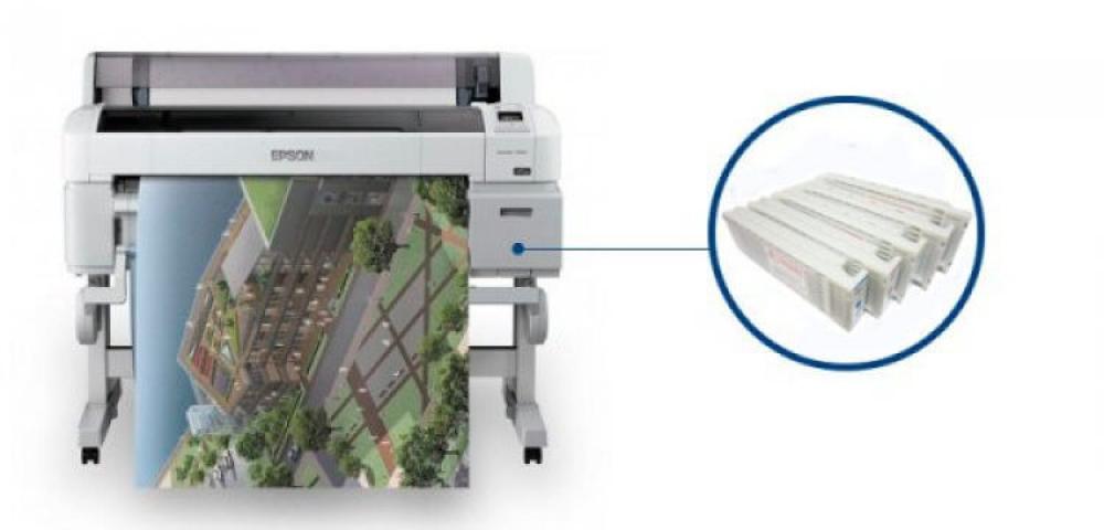 изображение Плоттер Epson SureColor SC-T5000 с ПЗК - изображение 1