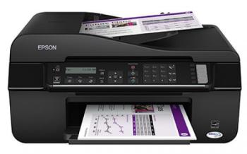 МФУ Epson Stylus Office BX320FW с ПЗК и чернилами