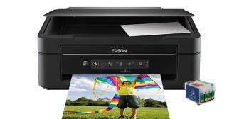 МФУ Epson Expression Home XP-207 с ПЗК и чернилами