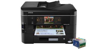 МФУ Epson WorkForce 840 с ПЗК и чернилами
