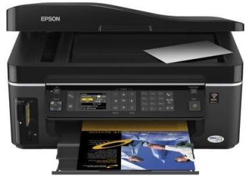 МФУ Epson Stylus Office SX600 с ПЗК и чернилами