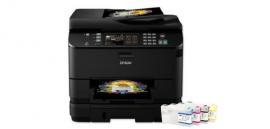МФУ Epson WorkForce Pro WP-4545DTWF с ПЗК и чернилами МФУ Epson WorkForce Pro WP-4545DTWF с ПЗК и чернилами