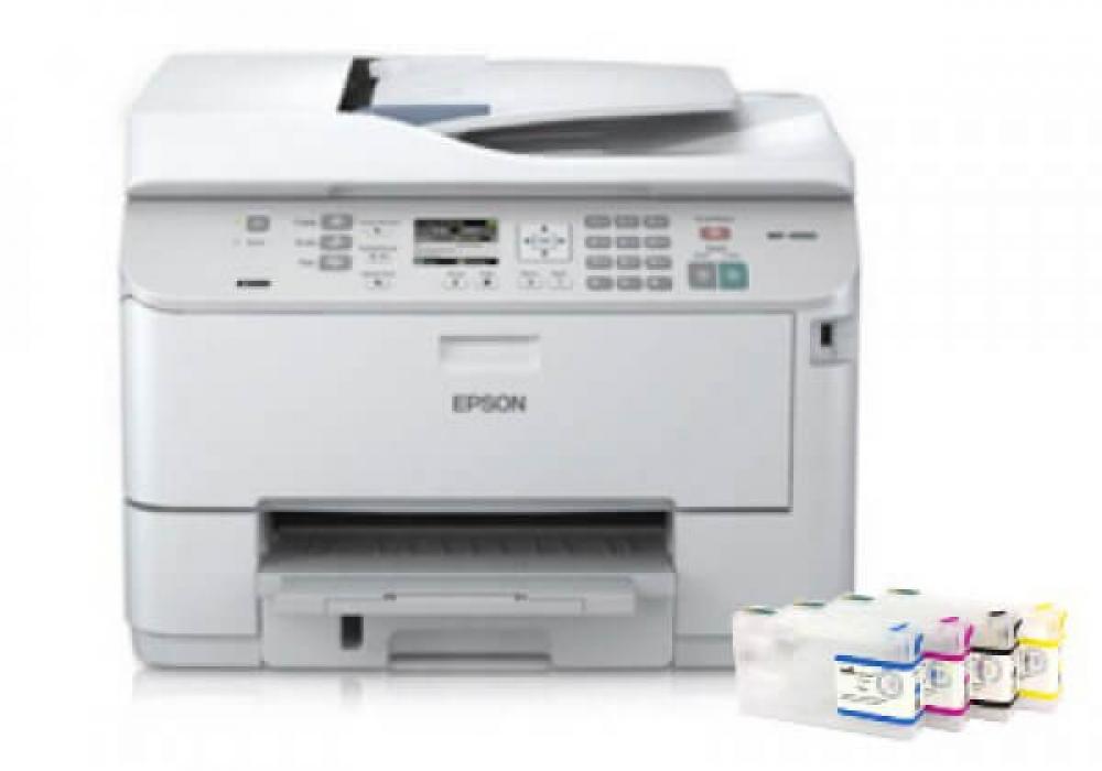 изображение МФУ Epson WorkForce Pro WP-4590 с перезаправляемыми картриджами - изображение 1