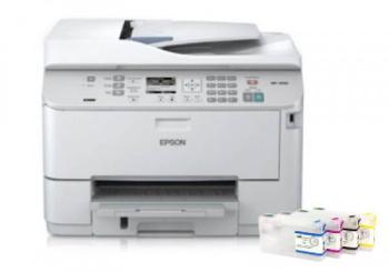 МФУ Epson WorkForce Pro WP-4590 с ПЗК и чернилами