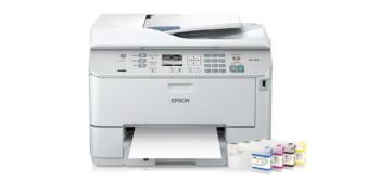 МФУ Epson WorkForce Pro WP-4520 с ПЗК и чернилами
