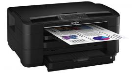 Принтер Epson WorkForce WF-7015 с ПЗК и чернилами