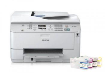 МФУ Epson WorkForce Pro WP-4533 с ПЗК и чернилами