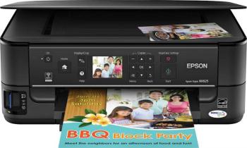 МФУ Epson Stylus NX625 с ПЗК и чернилами