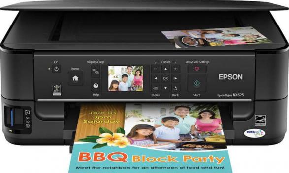 изображение МФУ Epson Stylus NX625 с перезаправляемыми картриджами