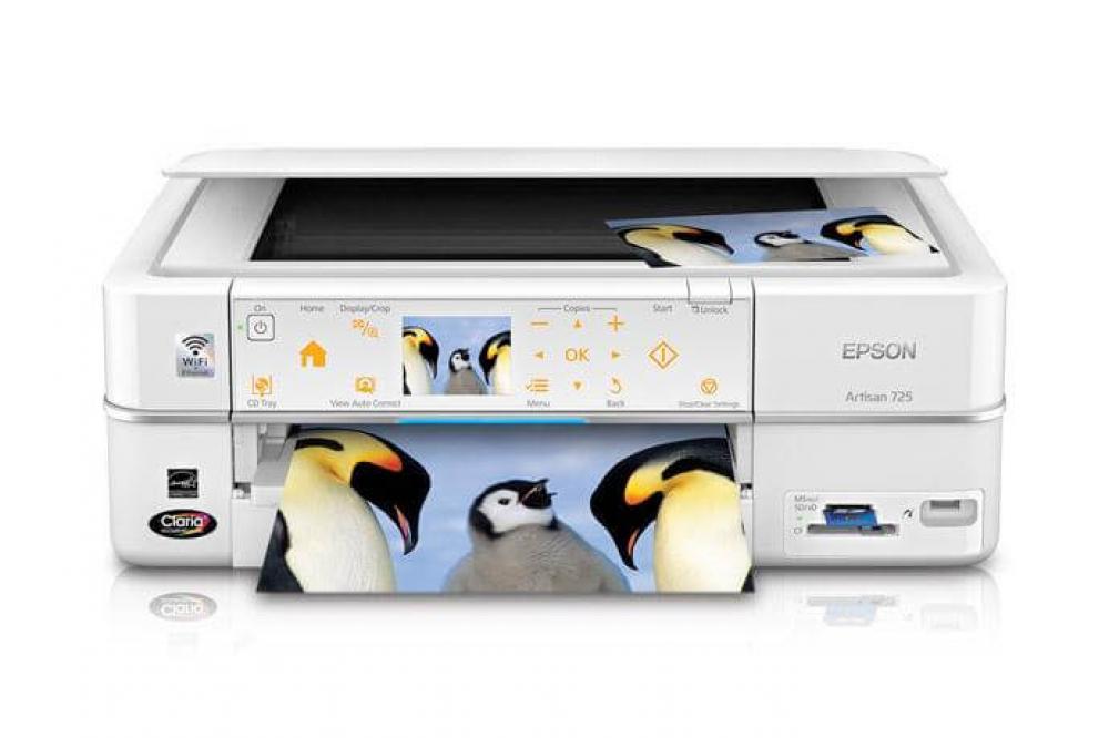 изображение МФУ Epson Artisan 725 Arctic Edition с перезаправляемыми картриджами