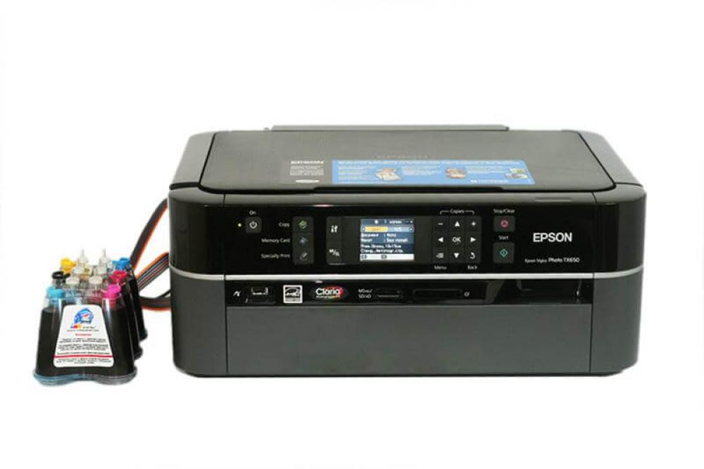 Фото Epson TX650 с СНПЧ - изображение 1