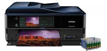 МФУ Epson Artisan 837 с ПЗК и чернилами МФУ Epson Artisan 837 с ПЗК и чернилами