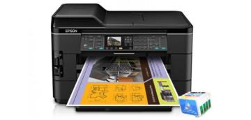 изображение МФУ Epson WorkForce WF-7520 с перезаправляемыми картриджами
