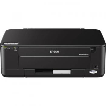 Цветной принтер Epson WorkForce 60 с ПЗК и чернилами