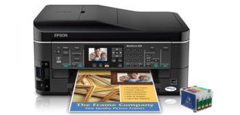 МФУ Epson WorkForce 630 с ПЗК и чернилами
