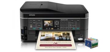 изображение МФУ Epson WorkForce 633 с перезаправляемыми картриджами