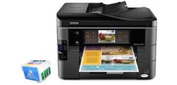 изображение МФУ Epson WorkForce 845 с перезаправляемыми картриджами