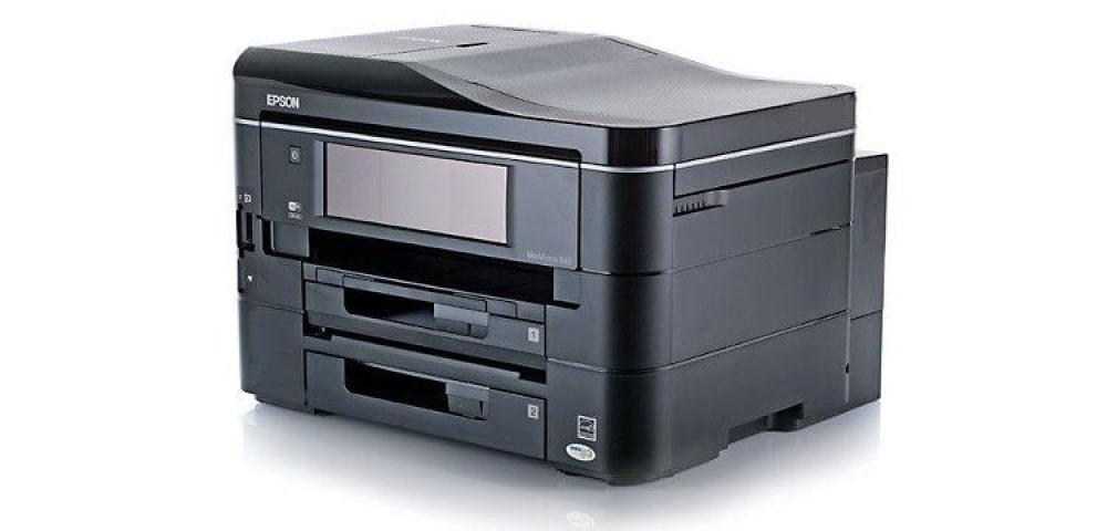 изображение МФУ Epson WorkForce 845 с перезаправляемыми картриджами - изображение 3