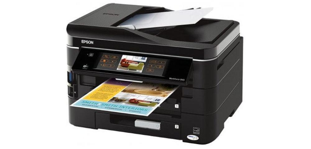 изображение МФУ Epson WorkForce 845 с перезаправляемыми картриджами - изображение 2