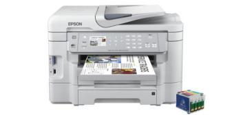 МФУ Epson WorkForce WF-3530DTWF с ПЗК и чернилами