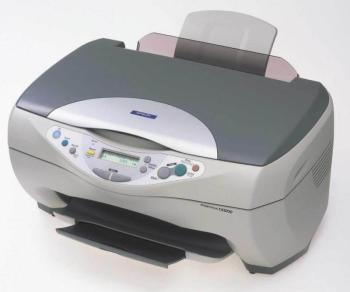 МФУ Epson Stylus CX3200 с ПЗК и чернилами