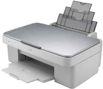 МФУ Epson Stylus CX3500 с ПЗК и чернилами
