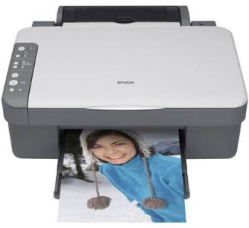 МФУ Epson Stylus CX3700 с ПЗК и чернилами